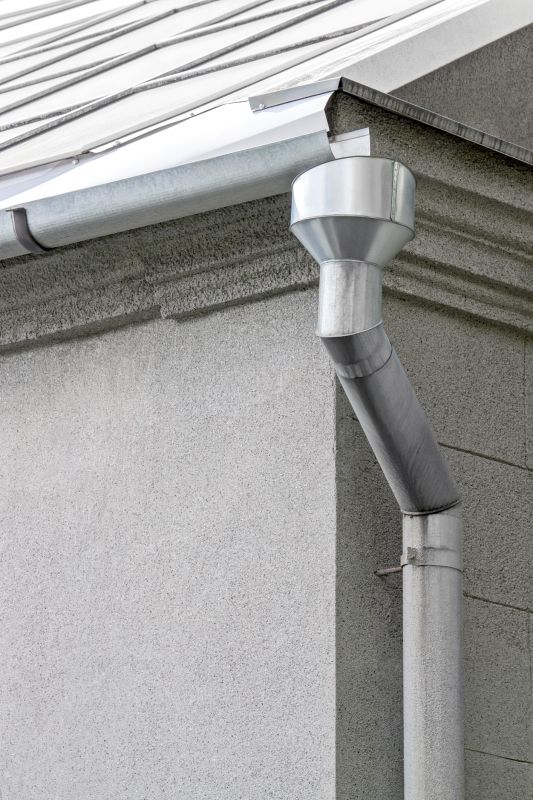Galvanized Gutter Installation project example